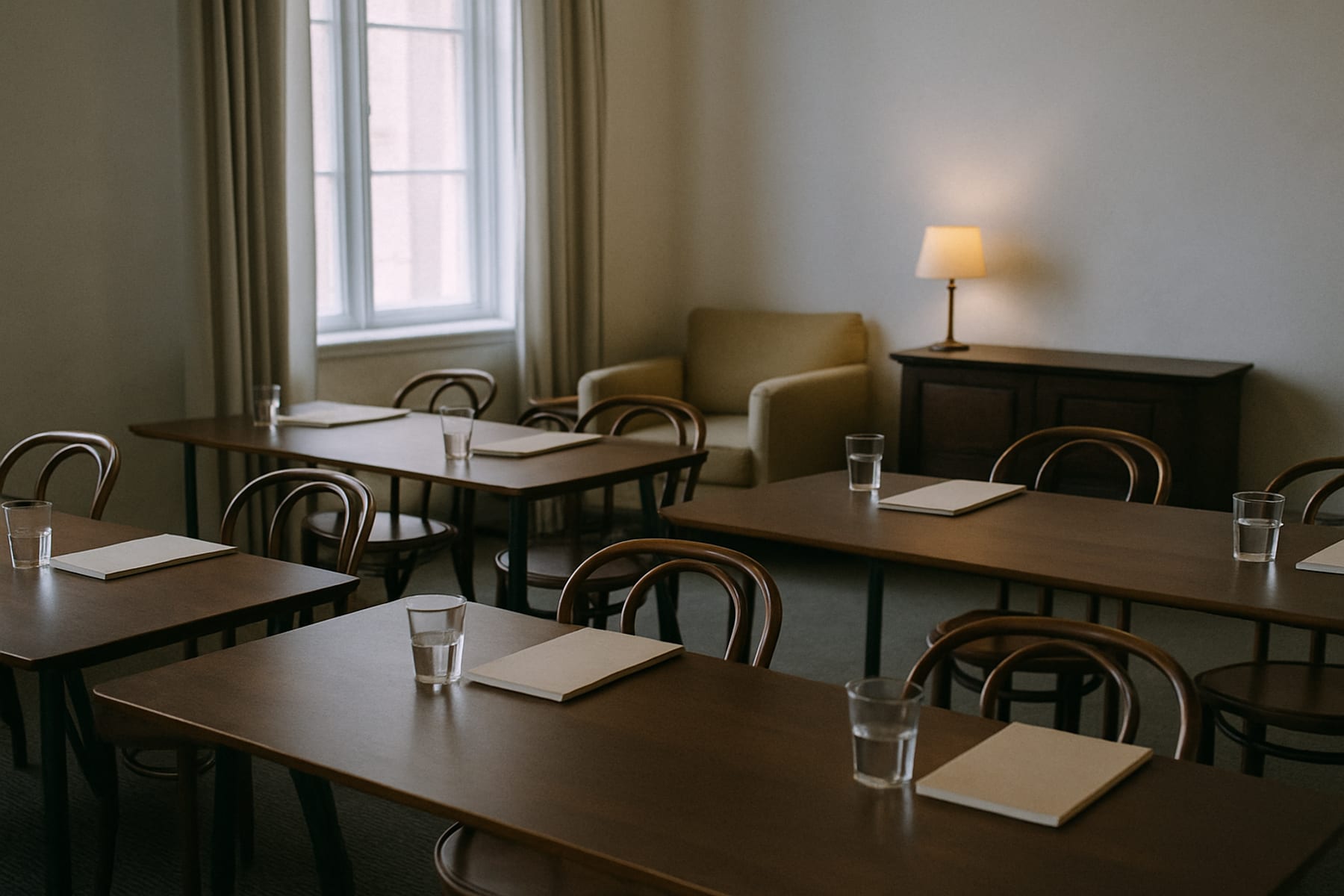 Photographie illustrant séminaires, repas et privatisation