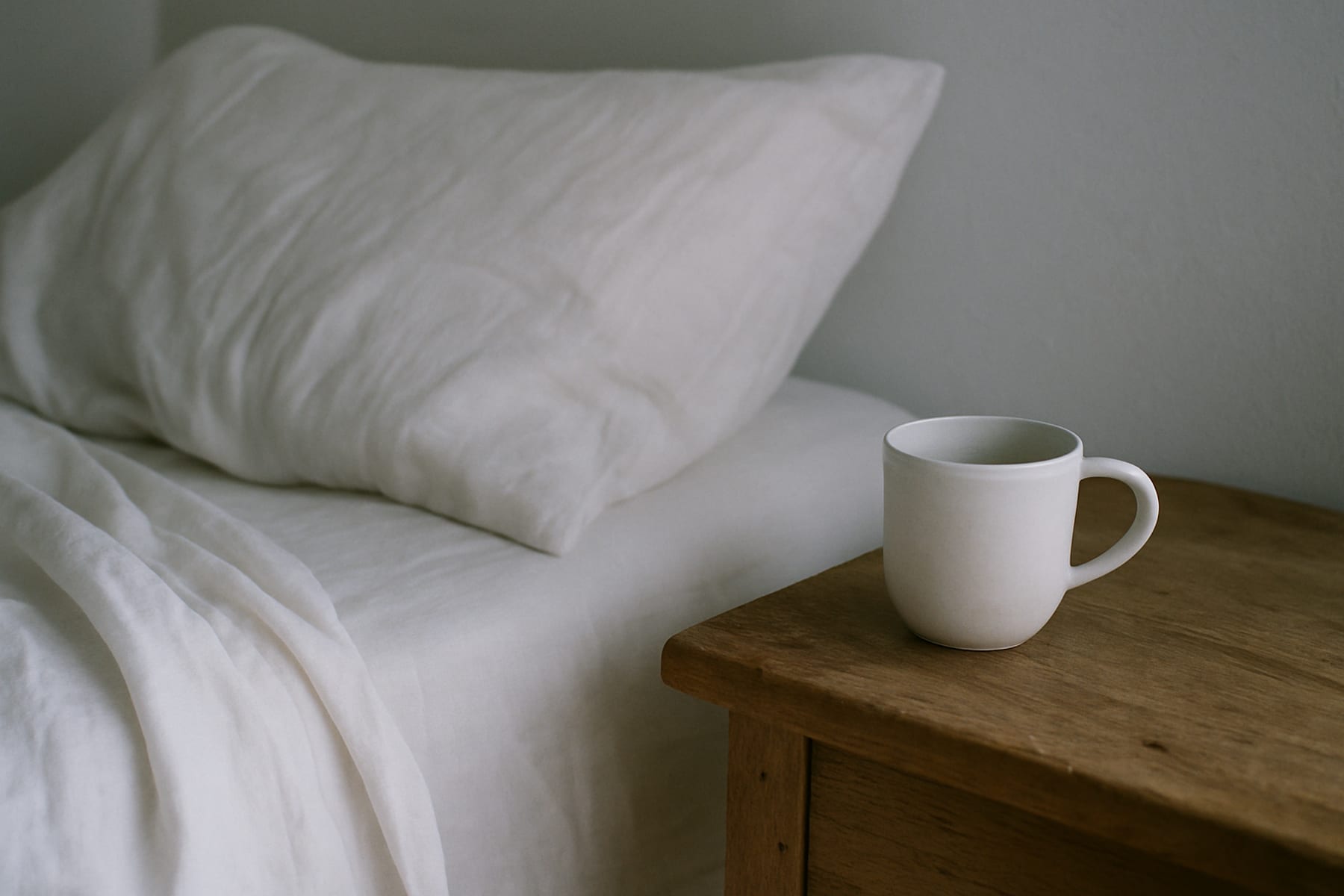 Photographie de linge blanc et indigo