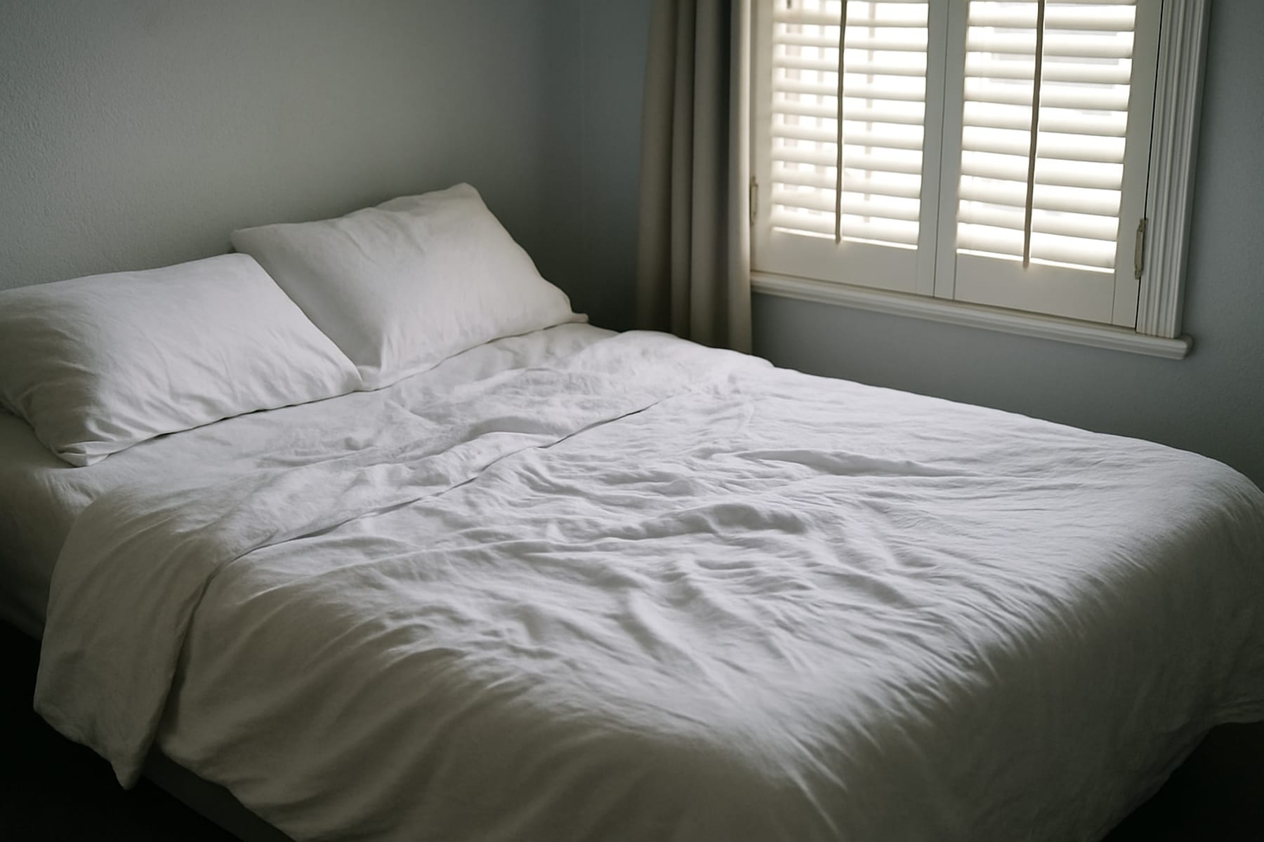 La chambre est prête, les étages